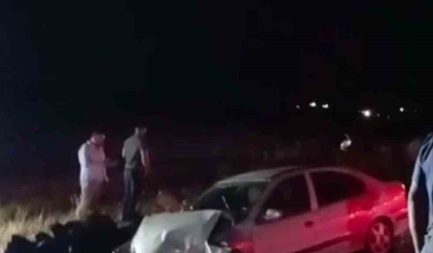 Siverek’te kontrolden çıkan otomobil şarampole girdi: 2 yaralı