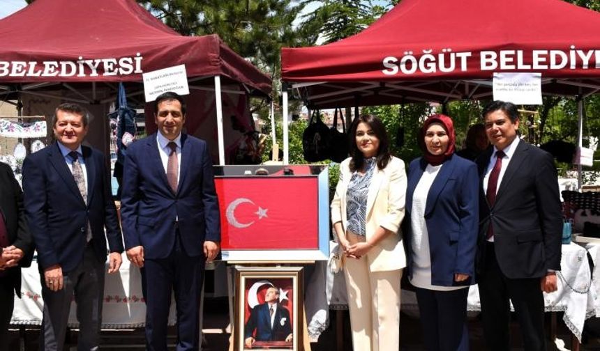 Söğüt’te ‘Yıl Sonu Sergisi’ açıldı