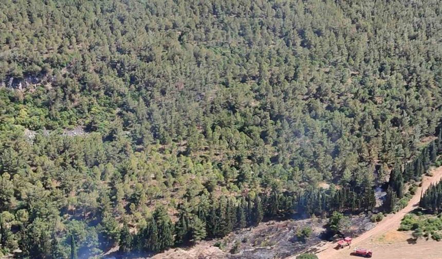 Soma’da semaver ateşinden çıkan yangın söndürüldü: 1 gözaltı