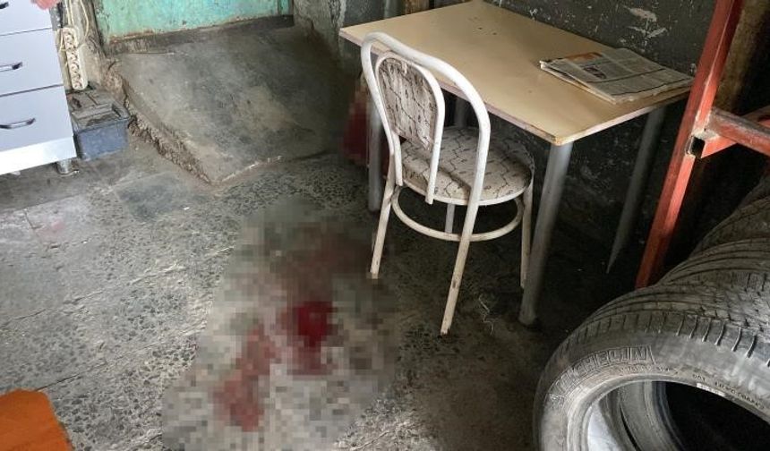 Tamirhanede sandalyeden düşen adam hayatını kaybetti