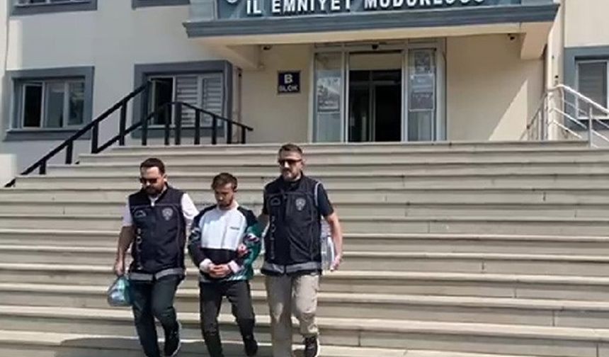 Tır dorselerini yaktığı belirlenen zanlı yakalandı