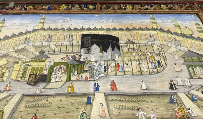 Topkapı Sarayı’ndaki 200 yıllık ‘Mescid-i Haram’ Tablosu restorasyonda
