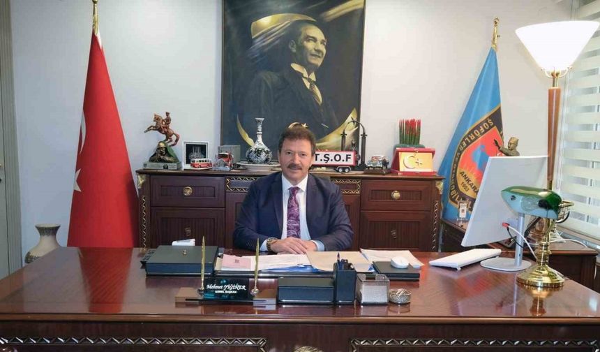 TŞOF Başkanı Yiğiner: "Bayramda vatandaşlarımız, trafik kurallarını ihlal etmemeli ve araçlarını her zamankinden daha dikkatli kullanmalıdırlar"