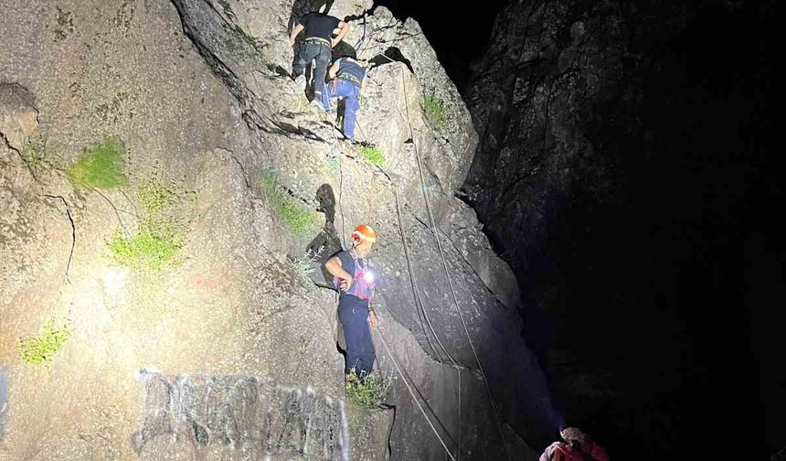 Tunceli’de nefes kesen kurtarma operasyonu