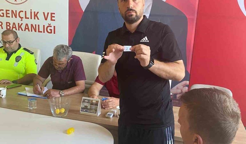 U17 Türkiye Şampiyonası 1. Kademe müsabakalarının kuraları çekildi
