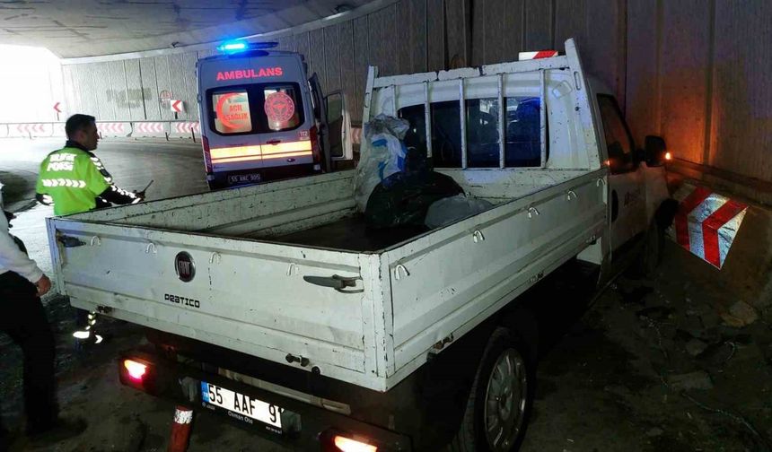 ’Ucube Kavşak’ta 2 ayrı kaza: 4 yaralı