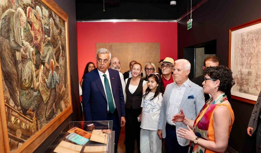 Usta ressam İbrahim Balaban’ın eserleri Bursalılarla buluştu