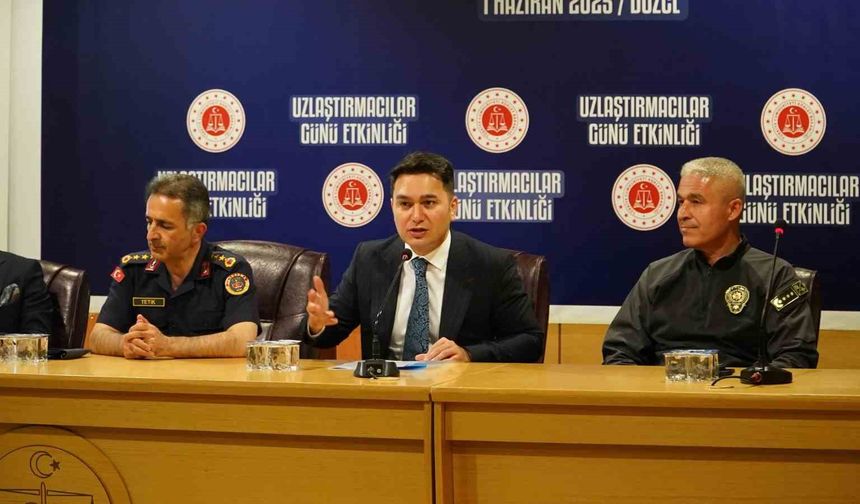 Uzlaştırma çabuk çözüm hızlı adalet