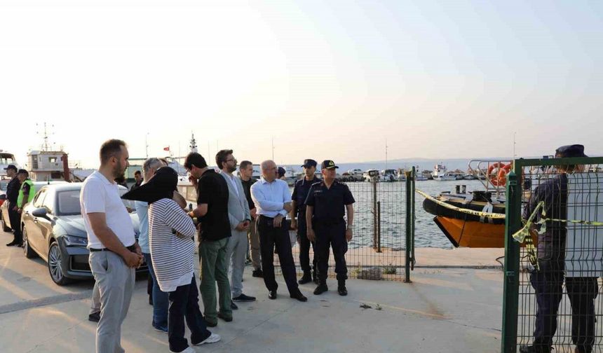 Vali Toraman, patlamanın yaşandığı olay yerinde incelemelerde bulundu