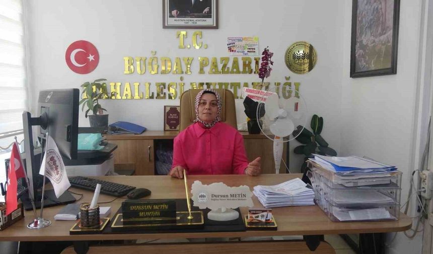 Vefat eden eşinin yerine muhtar seçilen kadın: "Eşimin yarım kalan projelerini tamamlayacağım"