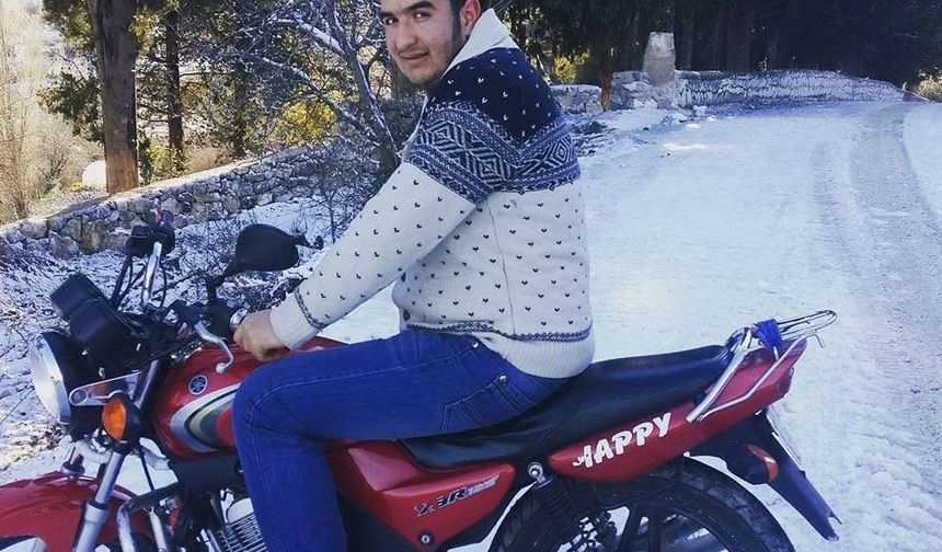 Virajı alamayarak uçurumdan uçan genç motosikletçi öldü