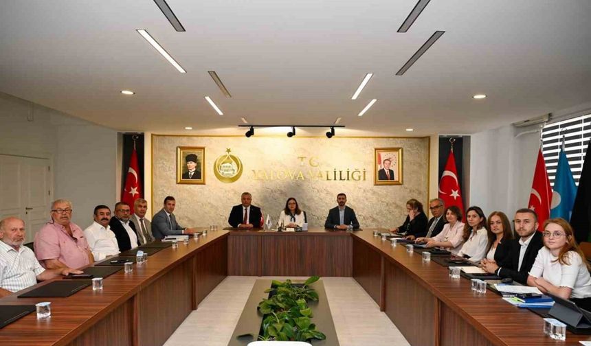 Yalova’da kentsel dönüşüm çalışmaları masaya yatırıldı