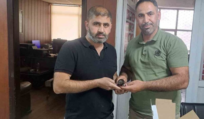 Yaralı halde bulunan ebabil kuşu doğa koruma ekiplerine teslim edildi