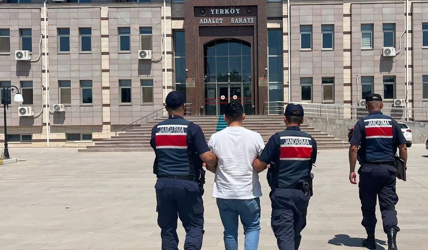 Yerköy’de aranan şahıs yakalandı
