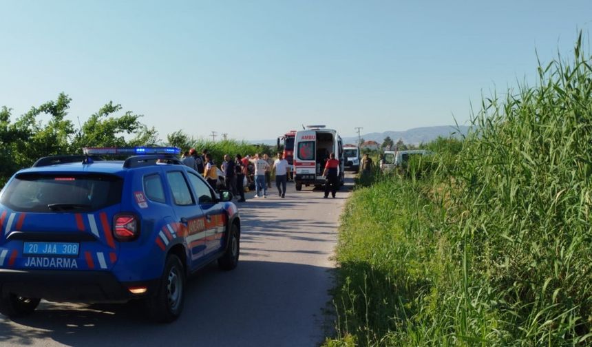 Yoldan çıkan işçi servisi sazlıkların arasına devrildi: 6 yaralı