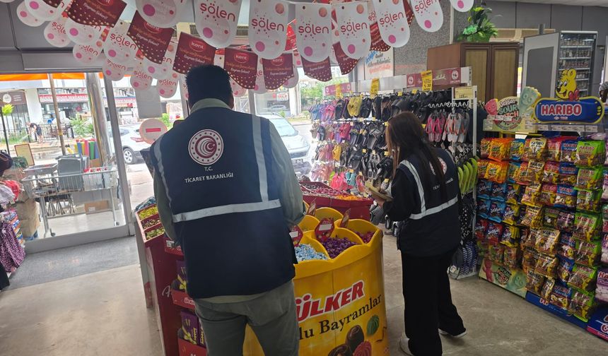 Mersin Ticaret İl Müdürlüğü’nden Bayram Öncesi Yoğun Denetim Mesaisi