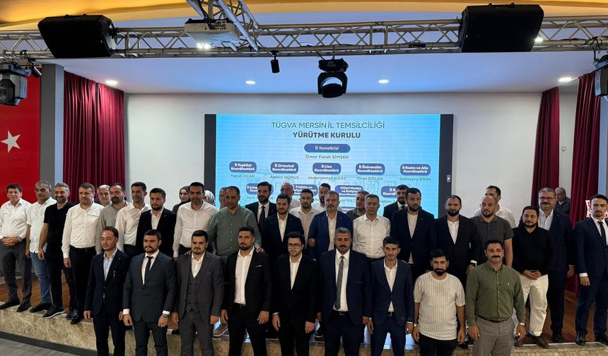 Mersin TÜGVA'da ŞİMŞEK Dönemi