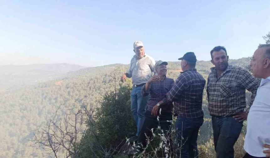 Bozdoğan orman yangınına müdahale sürüyor