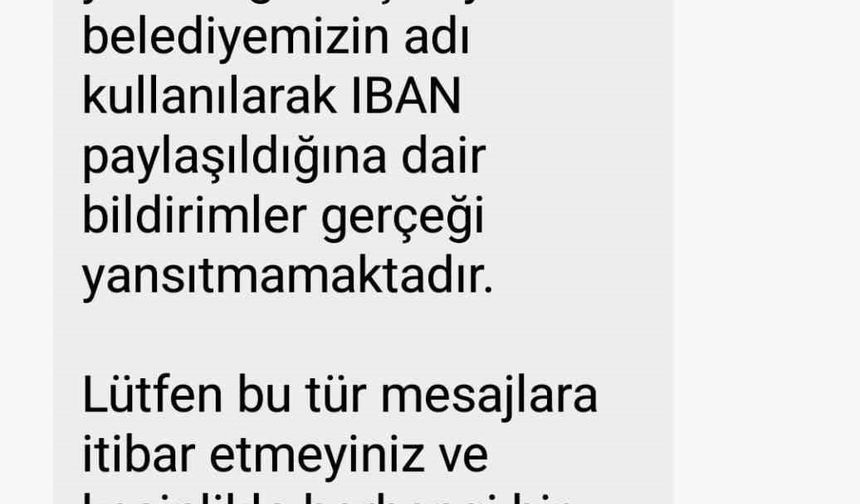 Bursa Büyükşehir’den yangın yardımı dolandırıcılığına karşı uyarı