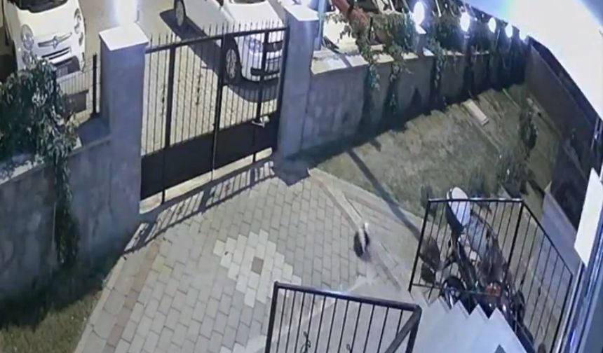 Genç restoratörün 5.kattan düşme anı kamerada