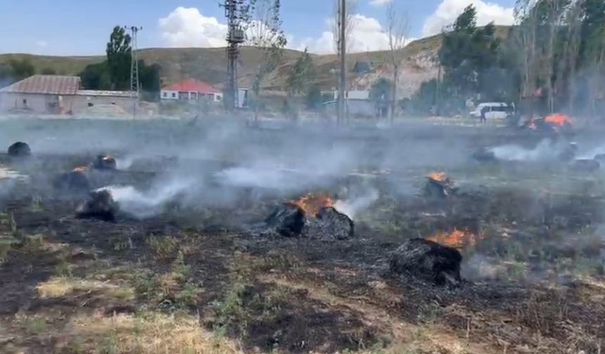 Hakkari’de yaklaşık bin 500 bağ ot kül oldu
