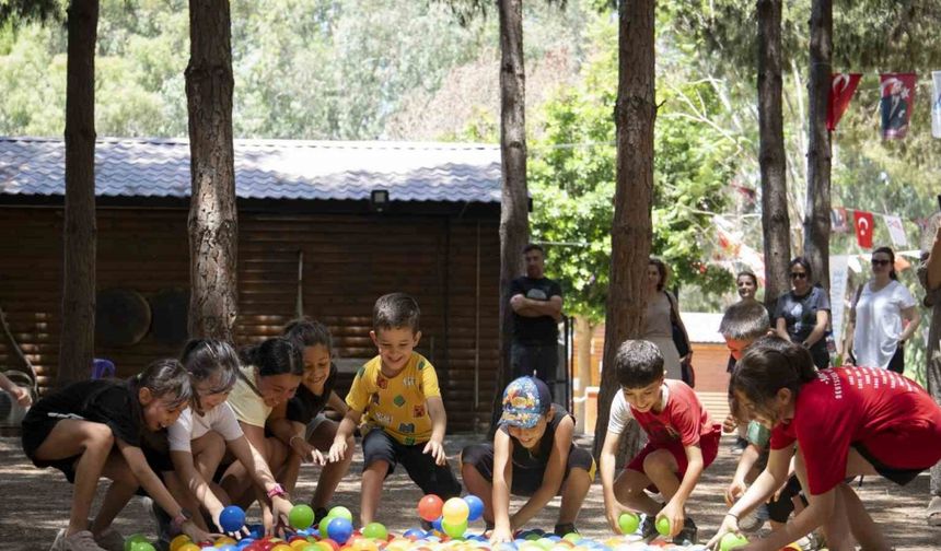 Mersin’de anneler ve çocuklar doğayla buluştu