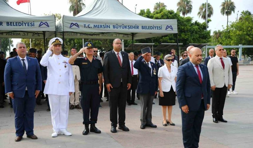 Mersin’de Kıbrıs Barış Harekatı’nın 51. yılı törenle kutlandı