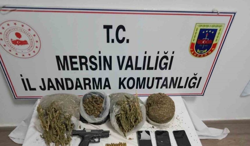Mersin’de uyuşturucu operasyonu: 4 gözaltı