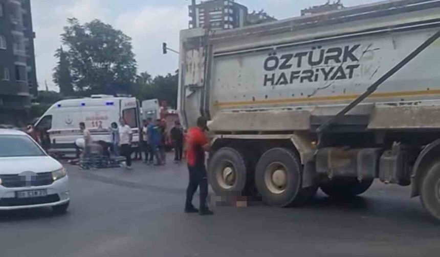 Tarsus’ta kamyon sürücüsü tutuklandı