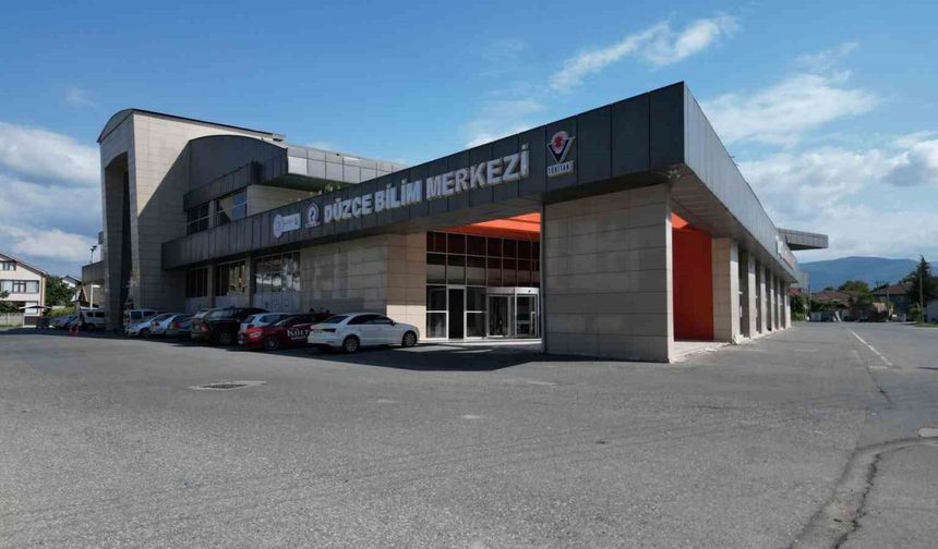 Yaz Akademisi Düzce Bilim Merkezi’nde başlıyor