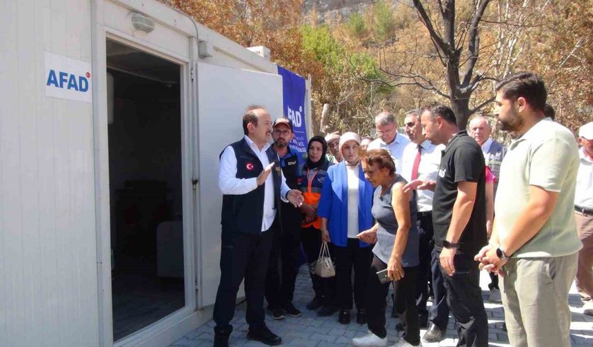 AFAD Başkanı Pehlivan: "Silifke yangın bölgesinde ’Afet’ bölgesi olarak ilan edecek şartlar oluşmuş durumda"