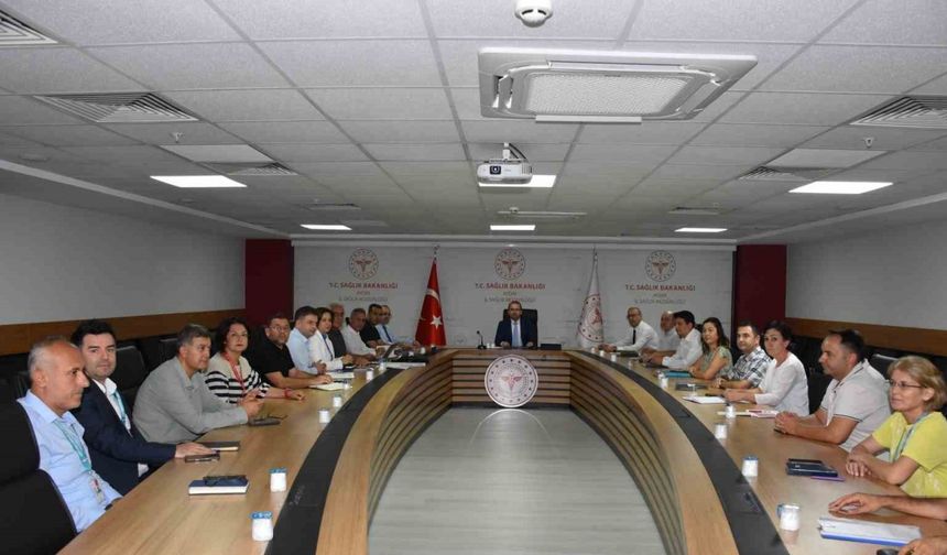 Aydın Şehir Hastanesi taşınma süreci planlama toplantısı gerçekleştirildi
