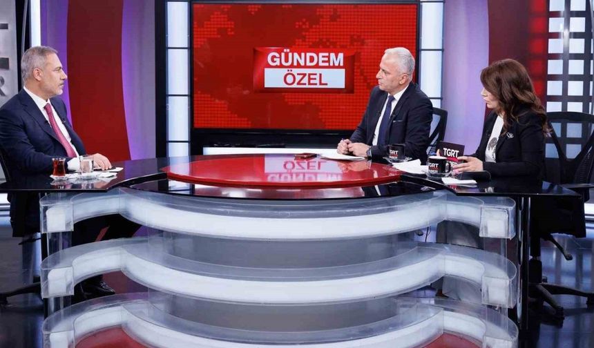Bakan Fidan: "Türkiye’nin ortaya koyduğu politik tavır emperyal bir niyet taşımıyor" (2)