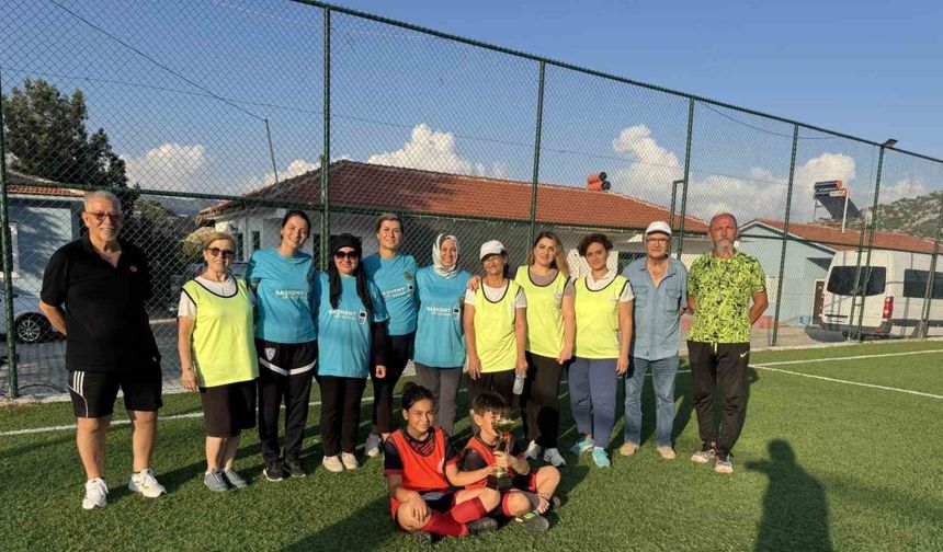 Dünyanın en iyi turizm köyü seçilen Ormana’da kadınlar futbolda buluştu