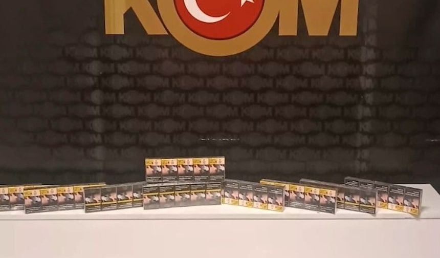 Kayseri’de kaçak sigara operasyonu