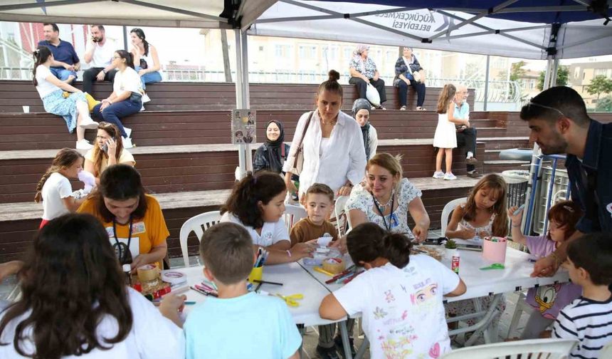 Küçükçekmece’de yaz boyunca sanat sokakta
