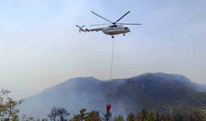 Mersin Silifke’deki orman yangını 3’üncü gününde
