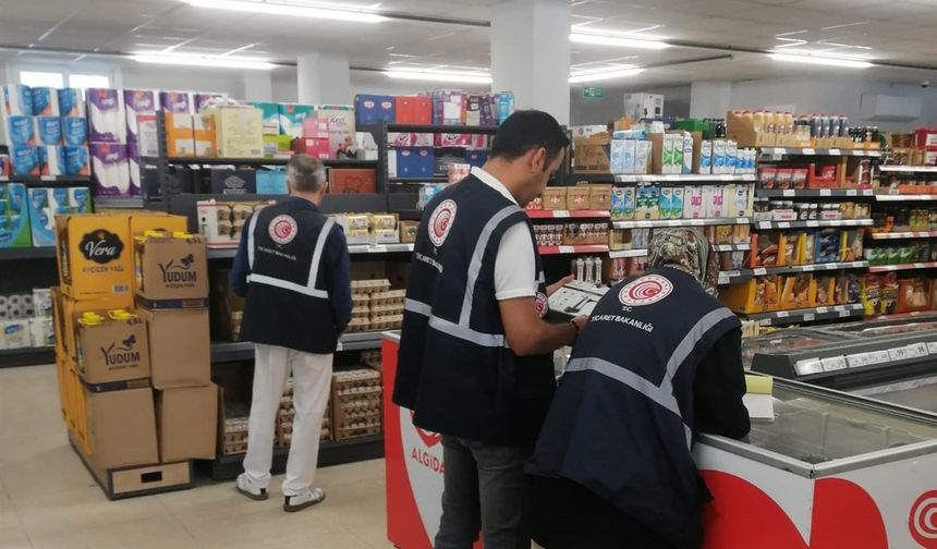Mersin’de Ticaret İl Müdürlüğünün ürün denetimleri sürüyor