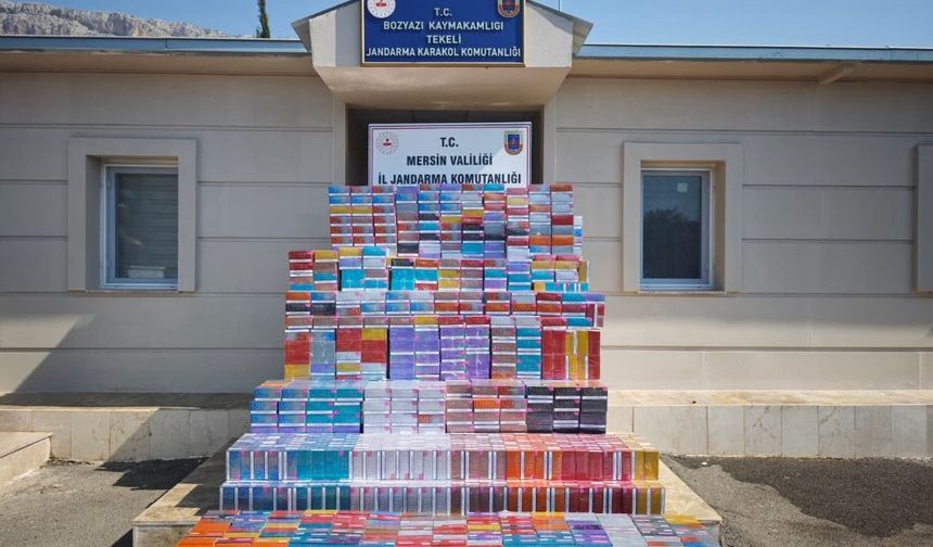 Piyasa değeri 7,5 milyon TL: 700 bin adet elektronik sigara tütünü ele geçirildi
