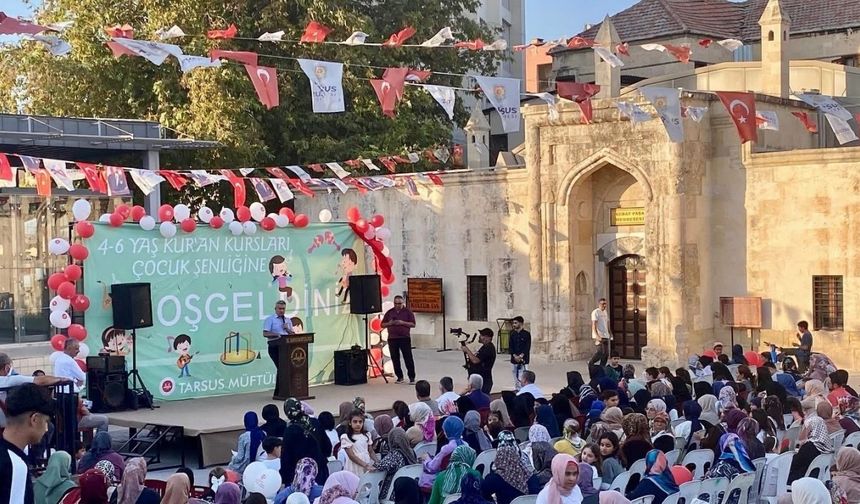 Tarsus’ta Yaz Kur’an kurslarında 10 bin 588 öğrenciye eğitim verildi