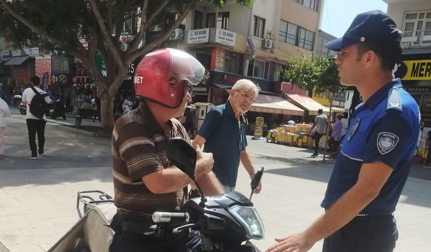 Tarsus’ta zabıtadan denetim