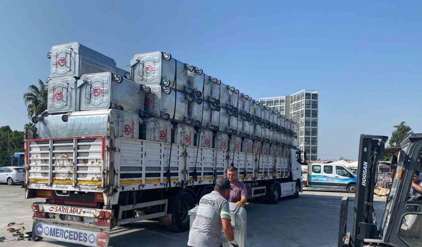 Akdeniz Belediyesinden daha temiz bir kent için 250 yeni çöp konteyneri