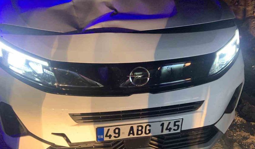 Hafif ticari araç yayaya çarptı: 1 ağır yaralı