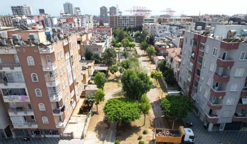 Manolya Parkı baştan sona yenileniyor