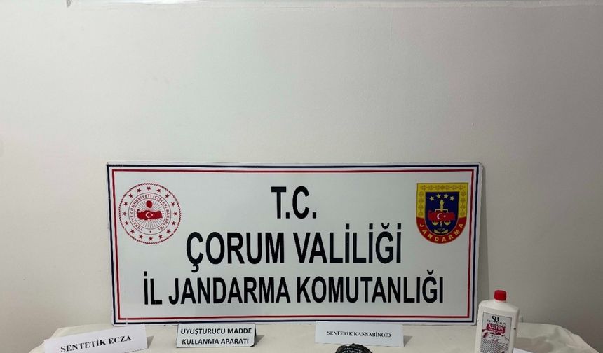 Çorum’da uyuşturucu operasyonları: 8 gözaltı