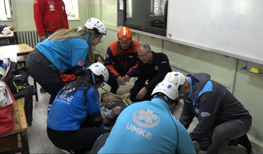 Kırklareli okullarda deprem tatbikatı