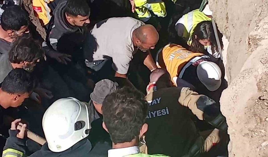 Şantiye alanında yaşanan göçükte can pazarı