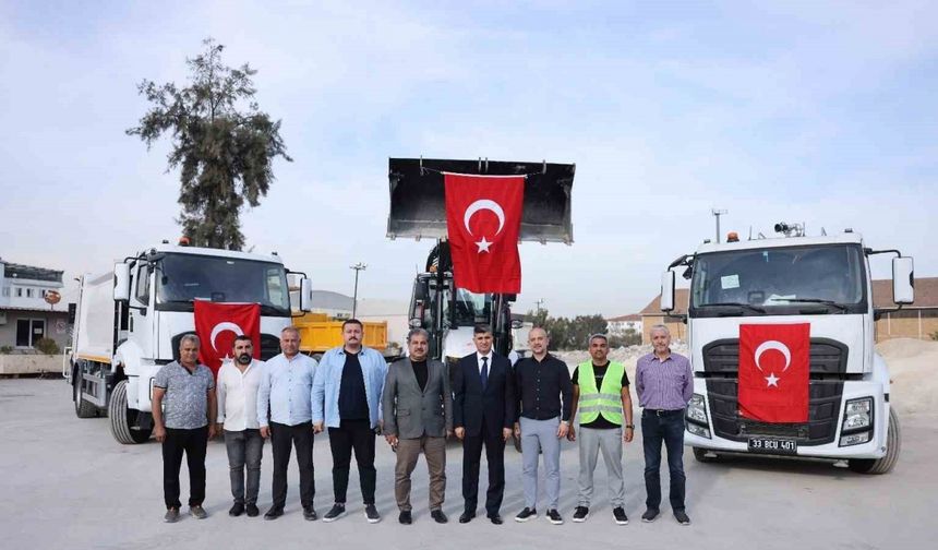 Akdeniz Belediyesi araç filosunu güçlendirdi
