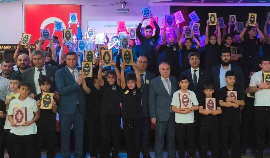 Anamur’da ’Kur’an okuyorum, peygamberimi seviyorum’ programı büyük ilgi gördü