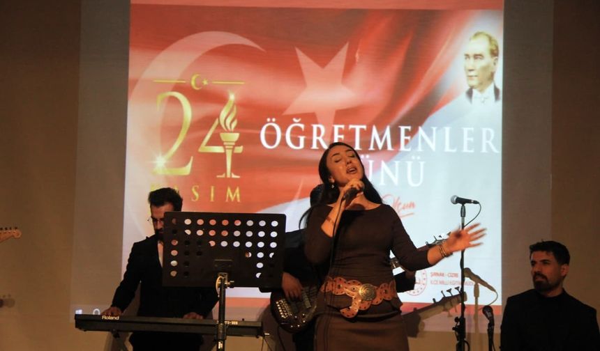 Cizre'de Öğretmenler Günü etkinliği